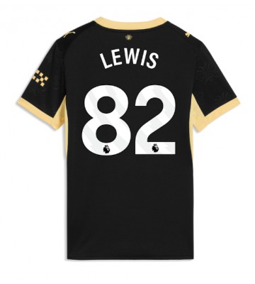 Manchester City Rico Lewis #82 Udebanetrøje Dame 2026-27 Kortærmet Manchester City Rico Lewis #82 Udebanetrøje Dame 2026-27 Kortærmet